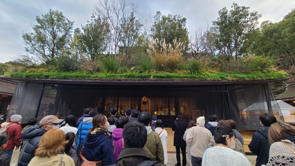 太宰府天満宮　仮殿